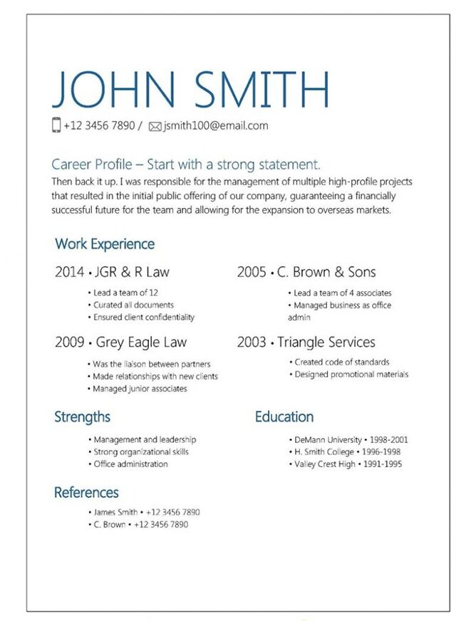 Professional Resume Writing Services - Resume Example 07 E1654205688941 